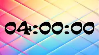 4 Hour Timer | 240 Minute Timer |  240 Minute Countdown with Music