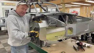 Jaguar E-Type - 1967 Vintage Racing Crash Repair - Part 8 - Inner Tail Structure
