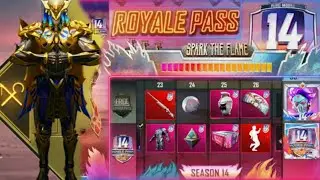 PUBG MOBILE SEASON 14 ROYAL PASS 1 TO 100 LEVEL REWARDS | SEASON 14 ROYAL PASS LEAKS PUBG MOBILE NEW