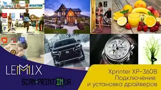 Установка драйверов для принтера этикеток Xprinter XP 360b Драйвер