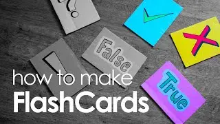 How to Make Flashcards for lessons