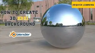 Adding an HDRI BACKGROUND in Blender :Sky environment