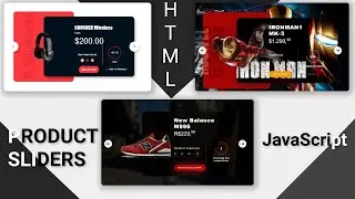 10 E-Commerce Product Sliders Using HTML CSS and JavaScript Designs