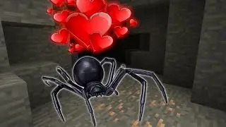 Приручил Паука в Майнкрафт | Обзор мода Arachnid Rancher