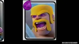 Clash Royale cards taked over by rage (Part 1)