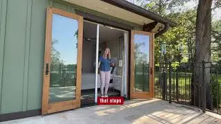 These Patio Door Screens are Magic. Watch!