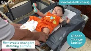 Premium Multi-Purpose Portable Travel Playpen Playard