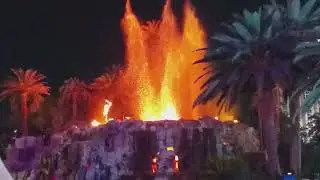 Dancing Flames: The Spectacular Volcano Show in Las Vegas