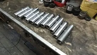 поворотный узел дышла для квадроприцепа