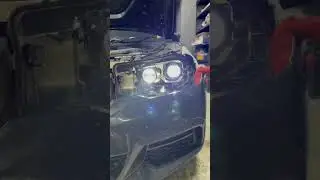 Светодиодные фары BMW 5 G30 не светят?! Дорабатываем штатную оптику установкой Bi Led MTF Laser Jet