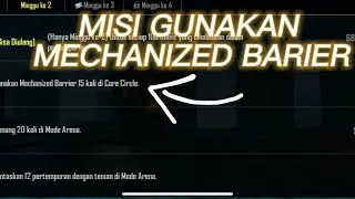 MISI GUNAKAN MECHANIZED BARIERR 15 KALI -PUBG MOBILE INDONESIA