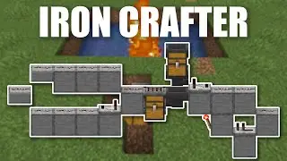 Simple Autocrafter Addition for ianxofour's Iron Farm