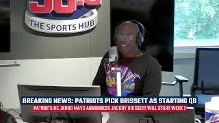 INSTANT REACTION: Patriots pick Jacoby Brissett as starting QB