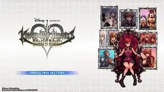 Kingdom Hearts Melody of Memory Title Screen