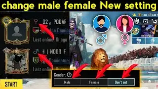 how to change male to female in pubg bgmi after new update how to change character in bgmi