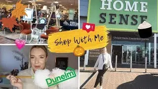 COME TO HOMESENSE + DUNELM WITH ME | AUTUMN HOME HAUL