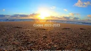 CODES 2022  | CÓDIGOS 2022 | КОДЫ 2022