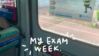 Exam Week as a Korean Student 🇰🇷 | VLOG