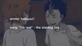 the way you talk; [Nishinoya x Hinata]