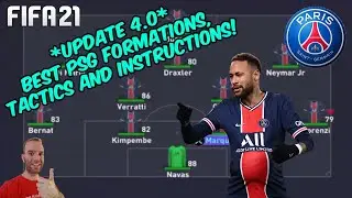 *UPDATE 4.0* FIFA 21 - BEST PSG Formation, Tactics and Instructions