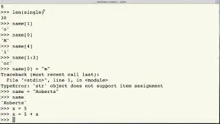 chapter0Part3, the Python String Type