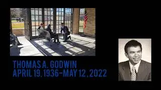 My Dad's Military Memorial Service. Thomas A. Godwin