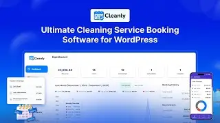 Cleanly - The Ultimate Cleaning Service Booking Plugin for WordPress