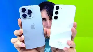 Apple vs Samsung... Battle of the Compacts!!! iPhone 15 Pro vs Galaxy S23