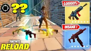Fortnite Reload ( Foundation's MK-7( One In 100000 ) + Heisted Blink SMG ) Solo Gameplay (KB & M)