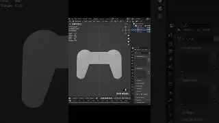 cartoon game controller modeling in blender 3X 