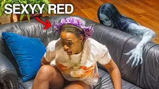 sexyy red terrorized by demonic ghost