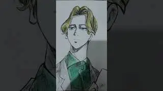 Johan Liebert- | Monster Anime | Sketch Drawing by Pencil Colour