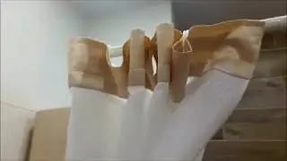 Шторка в ванную! Переделка шторы для душа