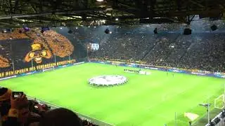 Einlauf Choreo gg malaga 2013