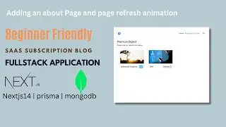 How to add animation to a nextjs14 static page | framer motion | nextjs14 server component