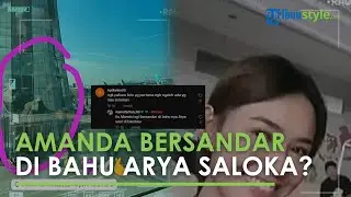 Heboh Foto Amanda Manopo DIDUGA Bersandar di Bahu Arya Saloka, Tepergok saat di Bandara Korea