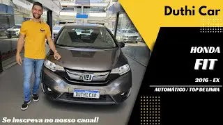 Honda Fit 2016 EX - Pronta entrega  - Duthi Car