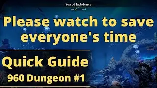 *ULTRA FAST* Sea of Indolence Guide | LOST ARK Gate of Paradise (960 Item Level Abyss Dungeon)