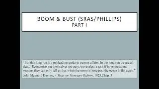 Short Run Aggregate Supply -Part I