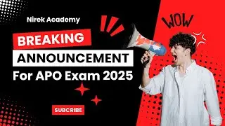 Raj APO Exam - Breaking News