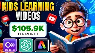 How To Create Animation Videos With AI - AI Animation Kids Learning Video