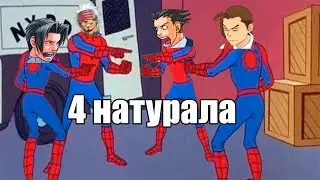 Как-то раз в суде встретились 4 натурала. Ace attorney