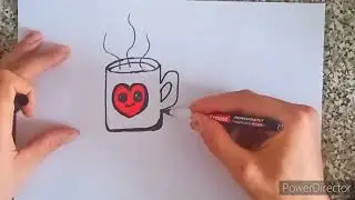 РИСУЕМ ДЛЯ ДЕТЕЙ, РИСУЕМ КРУЖКУ, РИСОВАНИЕ  УРОКИ, для детей от 2 лет