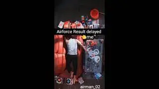 Airforce result postponed /Student Life 😭😭😭