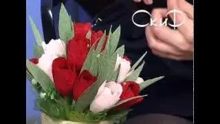 Букет из конфет - мастер-класс из Витебска