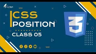 CSS Position Property | Relative & Absolute | Web & Mobile Application development course | module 1