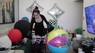 Pumping and surprise s2p beach ball