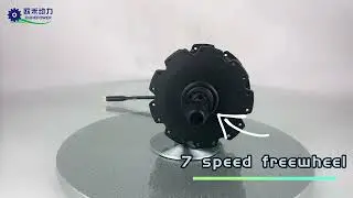 Mini size 250W rear drive ebike motor