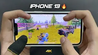 iPhone 13 HANDCAM 🔥/ HDR LIVIK GAMEPLAY 😍/ New Update PUBG TEST 2025!