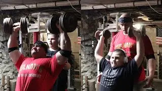 PowerBuilding DAY 29 - FATHER & SON SHOULDER WORKOUT! #motivation #shoulder #workout #father #son